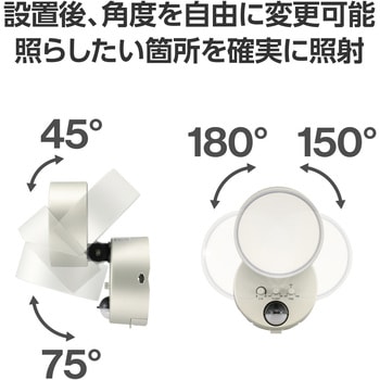 DSLD10D1(S) LEDセンサーライト 屋外 AC100V コンセント 人感 DSLD10D1(S) LEDセンサーライト 屋外 AC100V コンセント 人感