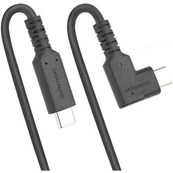 USB-Cケーブル/L字型コネクター/高耐久/2m/USB 3.2 Gen 1/4K60Hz DP Altモード/100W PD/アラミド繊維補強/同期 充電 StarTech.com
