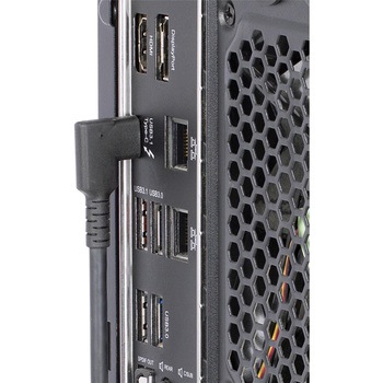 USB-Cケーブル/L字型コネクター/高耐久/2m/USB 3.2 Gen 1/4K60Hz DP Altモード/100W PD/アラミド繊維補強/同期 充電 StarTech.com