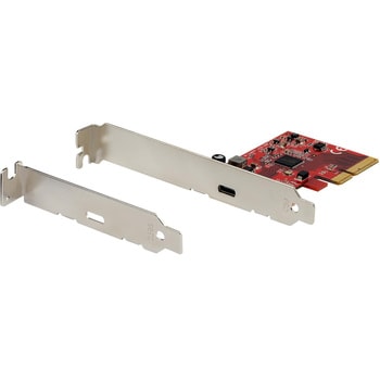 PEXUSB321C PCI Expressカード/PCIe 3.0 x4/1x USB-C 3.2 Gen 