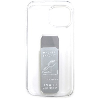 iPhone15耐衝撃スタンドベルトケースGY エアージェイ