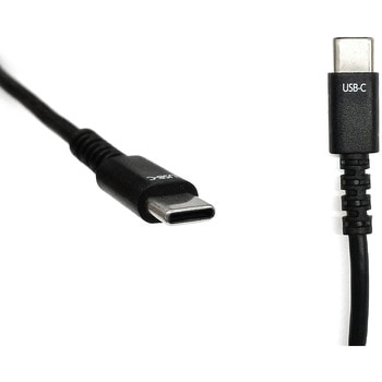 PD20W対応AC充電器直付けTYPE-C BK - エアージェイ