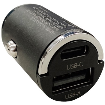 PD20W最小カーチャージャーUSB(A+C) エアージェイ