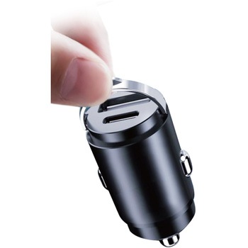 PD20W最小カーチャージャーUSB(A+C) エアージェイ