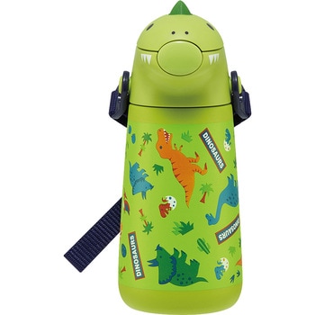 ダイカットステンレスボトル 370ml ディノサウルス スケーター