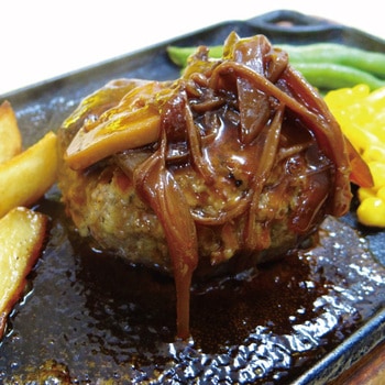 オリーブ豚(香川県産)の手作りハンバーグ4個 - 焼き豚P