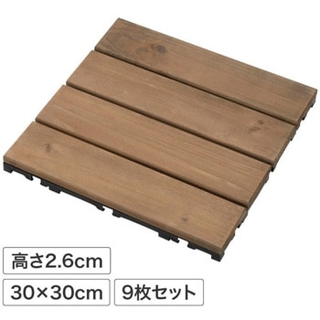 敷くだけデッキ 天然木 タカショー