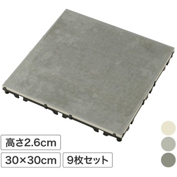 敷くだけデッキ  磁器タイル タカショー