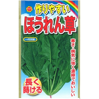 【タネ】 作りやすい ほうれん草 アタリヤ農園