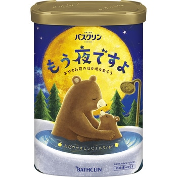 バスクリン もう夜ですよ おだやかオレンジミルクの香り バスクリン