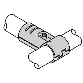 Φ27ステンレス製イレクターパイプ用 メタルジョイント 矢崎化工