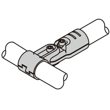 Φ27ステンレス製イレクターパイプ用 メタルジョイント 矢崎化工