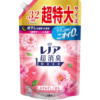 レノア超消臭1weekみずみずしく香るフローラルフルーティーソープの香り P&G