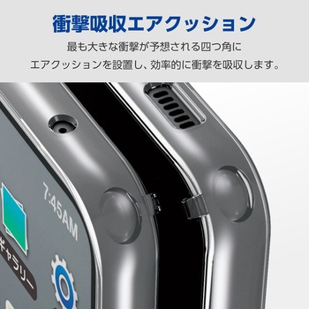 Galaxy S23 FE (SCG24) ケース ハイブリッド カバー 衝撃吸収 カメラレンズ保護設計 ワイヤレス充電可 エレコム
