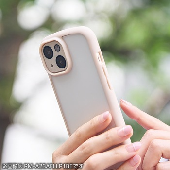 iPhone15Pro/15ProMax カメラフィルム ガラス 高透明 表面硬度10H 指紋防止 &me エレコム