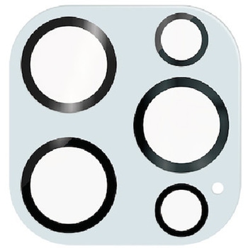 iPhone15Pro/15ProMax カメラフィルム ガラス 高透明 表面硬度10H 指紋防止 &me エレコム
