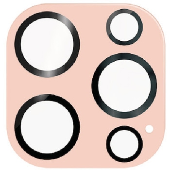 iPhone15Pro/15ProMax カメラフィルム ガラス 高透明 表面硬度10H 指紋防止 &me エレコム