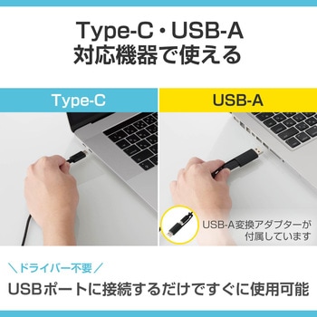 ヘッドホン ヘッドセット マイク付き 有線 USB接続 両耳小型オーバーヘッドタイプ ミュートスイッチ付き 単一指向性 折りたたみ式 スリム テレワーク WEB会議 オンライン授業 ブラック エレコム