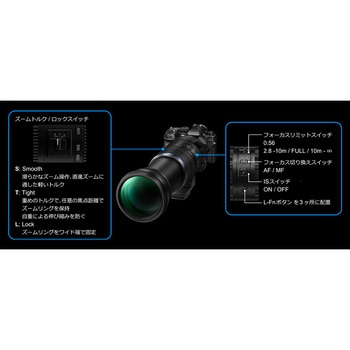 交換レンズ ED 150-600mm F5.0-6.3 IS BLK OM SYSTEM