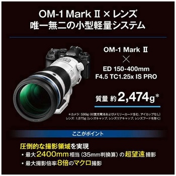 ミラーレス一眼 OM-1 Mark II OM SYSTEM