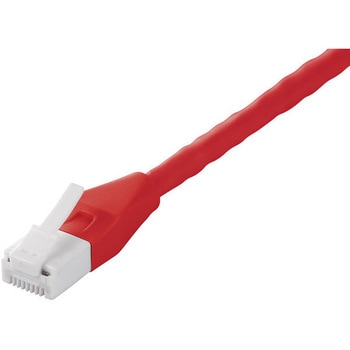 ツメの折れないCat5e LANケーブル 3m レッド BUFFALO(バッファロー)