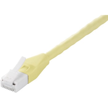 ツメの折れないCat5e LANケーブル 3m ライトイエロー BUFFALO(バッファロー)