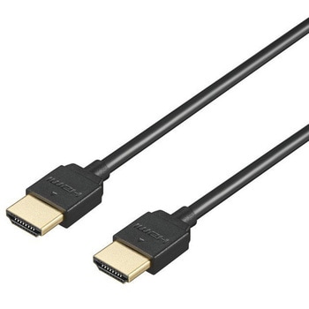 HighSpeed HDMIケーブル やわらかタイプ 2m ブラック BUFFALO(バッファロー)