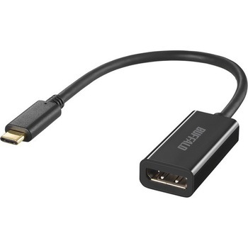 ディスプレイ変換アダプタ USB Type-C - DP ブラック BUFFALO(バッファロー)