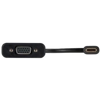 ディスプレイ変換アダプタ USB Type-C - VGA ブラック BUFFALO(バッファロー)