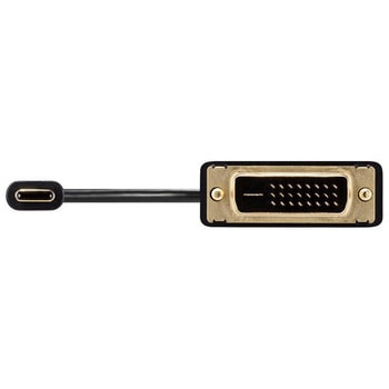 ディスプレイ変換ケーブル USB Type-C - DVI 1m ブラック BUFFALO(バッファロー)
