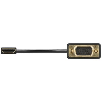 HDMI to VGA変換ケーブル 1m ブラック BUFFALO(バッファロー)