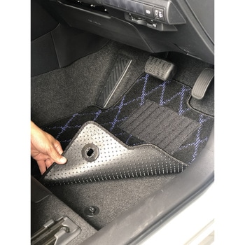 車種別フロアマット(ニッサン)ダイヤ青 - ロイヤル化成