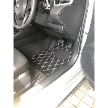 車種別フロアマット(ミツビシ)ダイヤ白 ロイヤル化成
