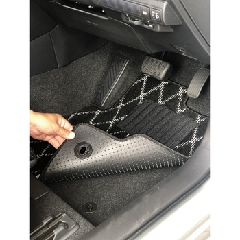 車種別フロアマット(ミツビシ)ダイヤ白 ロイヤル化成