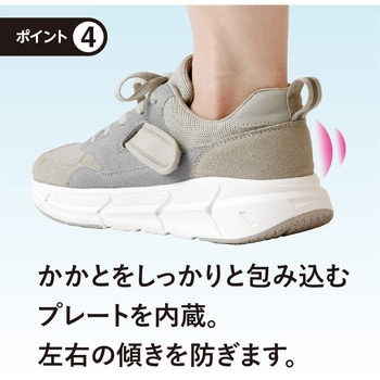 お医者さんの外反サポートスニーカー アルファックス