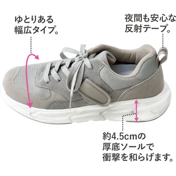 お医者さんの外反サポートスニーカー アルファックス