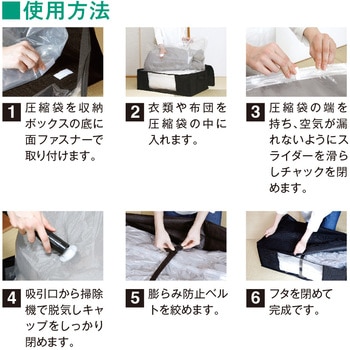 圧縮収納ケース ゆとり 布団用 アルファックス