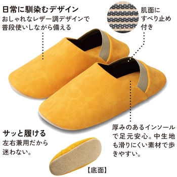 防災ルームスリッパ イツモ M アルファックス