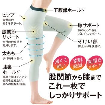 お医者さんのサポートスパッツ  ピタ肌 アルファックス