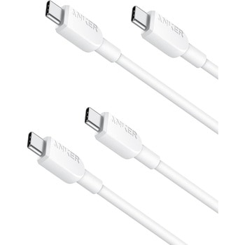 Anker 310 USB-C & USB-C ケーブル 0.9m ホワイト 2本セット Anker(アンカー)