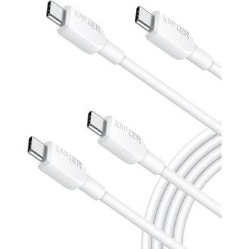 Anker 310 USB-C & USB-C ケーブル 1.8m ホワイト 2本セット Anker(アンカー)