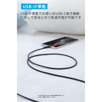 Anker 310 高耐久ナイロン USB-C & USB-A ケーブル 1.8m 2本セット Anker(アンカー)