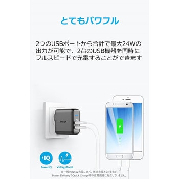 A2023111 Anker PowerPort 2 Elite 1個 Anker(アンカー) 【通販