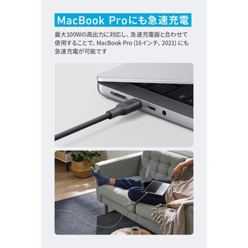 Anker 543 エコフレンドリー USB-C & USB-C ケーブル 1.8m Anker(アンカー)