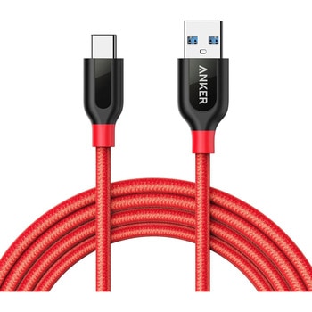 Anker PowerLine+ USB-C & USB-A ケーブル (USB3.0対応) 1.8m Anker(アンカー)