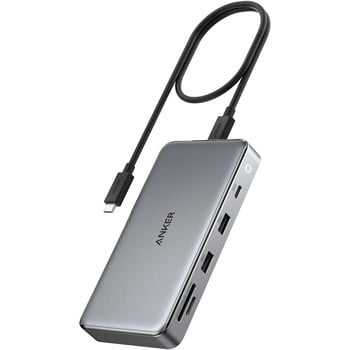 A83860A1 Anker 563 USB-C ハブ (10-in-1， Dual 4K HDMI， for MacBook) 1個 Anker( アンカー) 【通販モノタロウ】