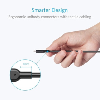 Anker PowerLine II USB-C & USB-A ケーブル (USB3.1 Gen2対応) 0.9m - Anker(アンカー)
