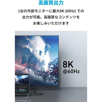 Anker 515 USB-C & USB-C ケーブル (USB4対応 1.0m) Anker(アンカー)