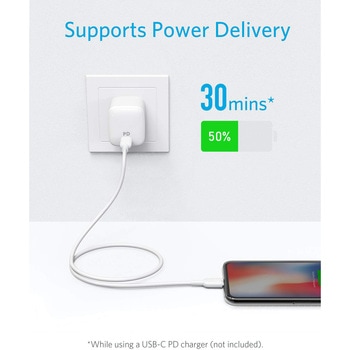 Anker PowerLine II USB-C & ライトニング ケーブル 0.9m Anker(アンカー)