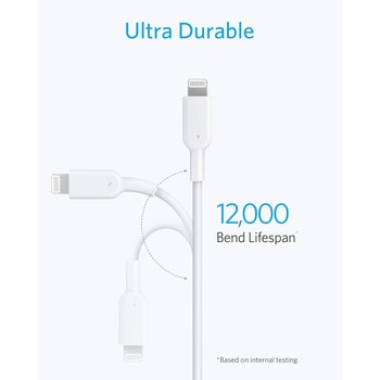 Anker PowerLine II USB-C & ライトニングケーブル 3.0m Anker(アンカー)